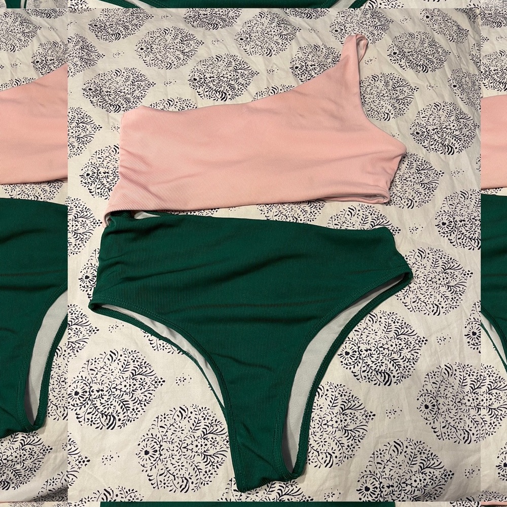 One Shoulder Bathing Suit